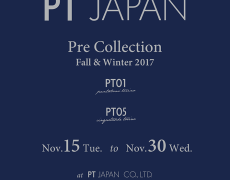 Fall＆Winter 2017 Pre Collection 展示会のご案内