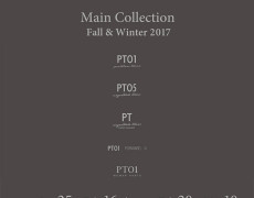 Fall＆Winter 2017 Main Collection 展示会のご案内